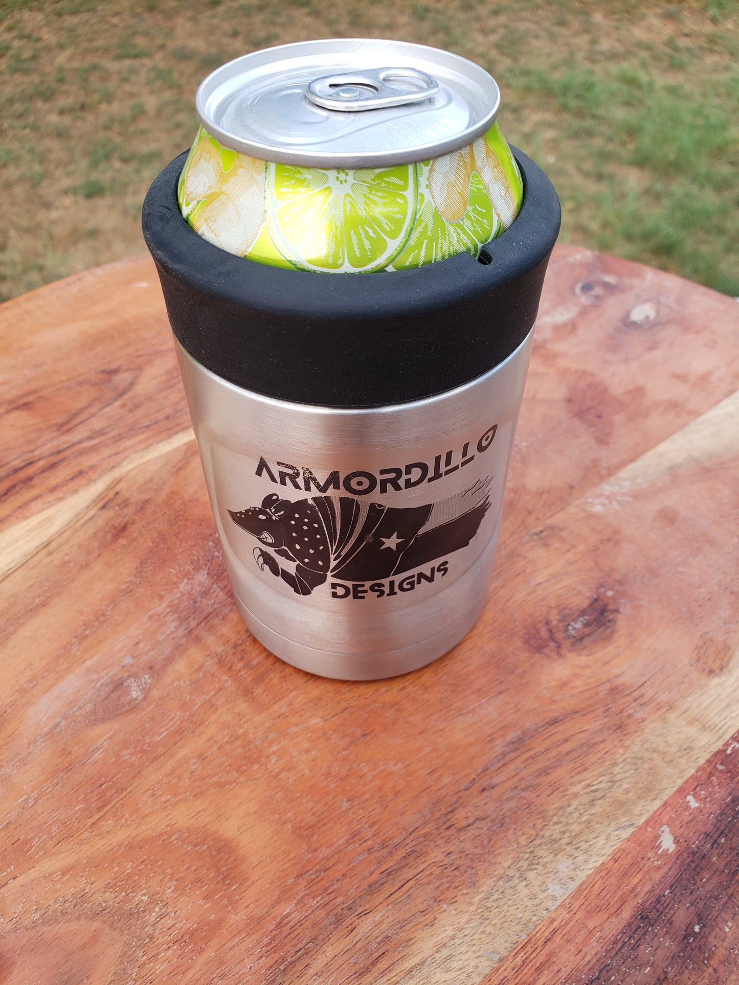 Stainless ARMORDILLOdesigns Koozie