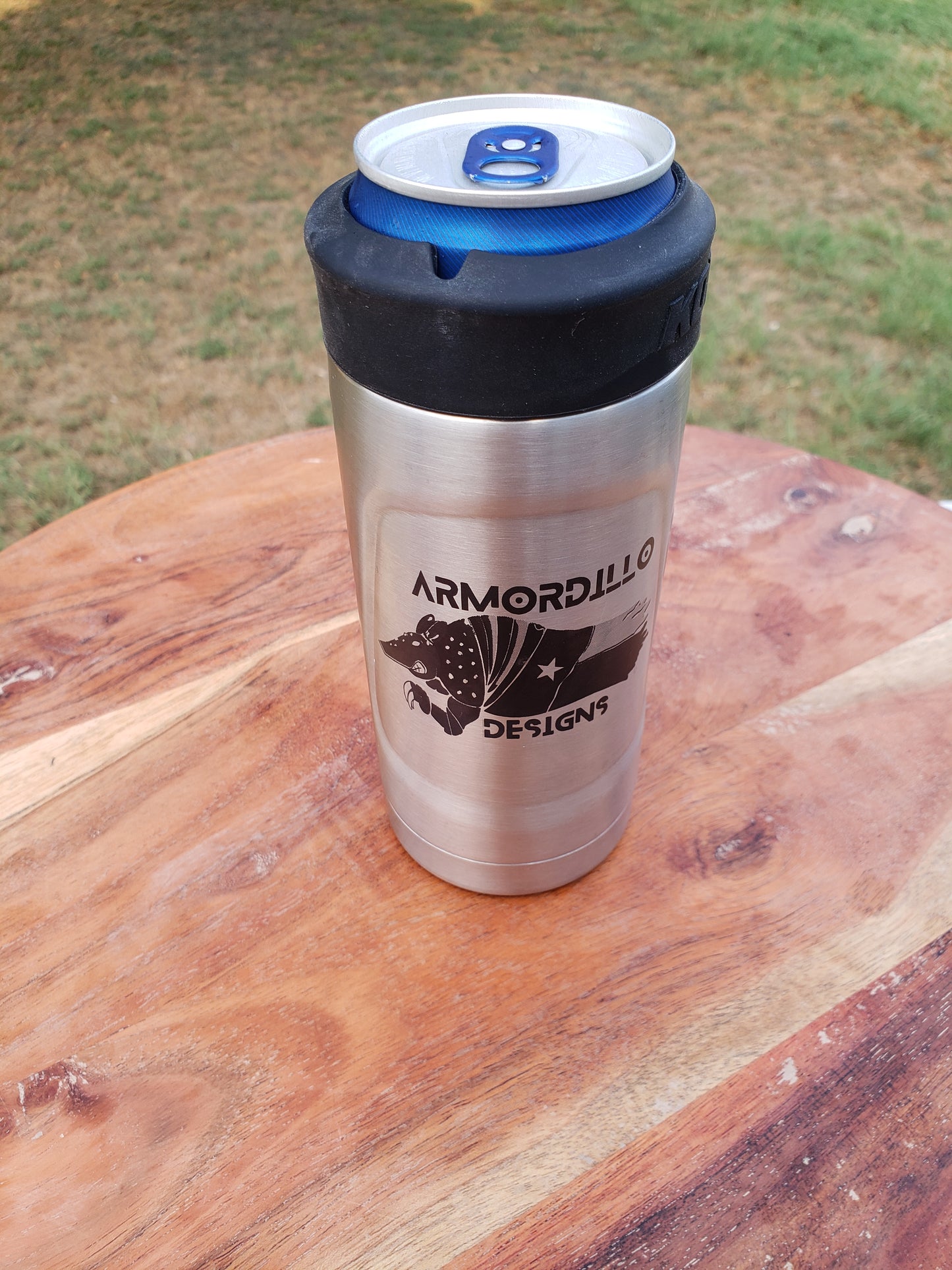 Stainless ARMORDILLOdesigns Koozie