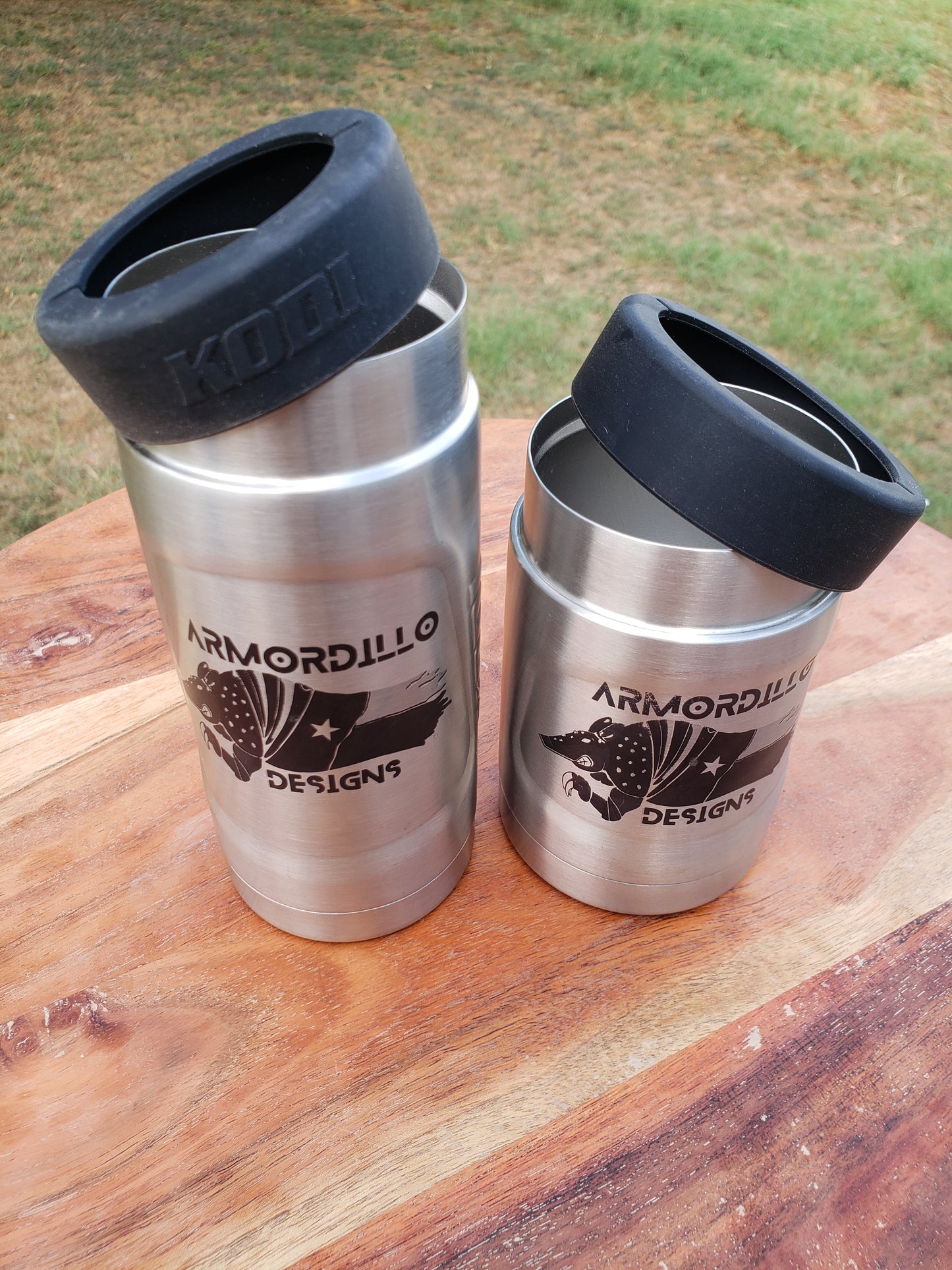 Stainless ARMORDILLOdesigns Koozie