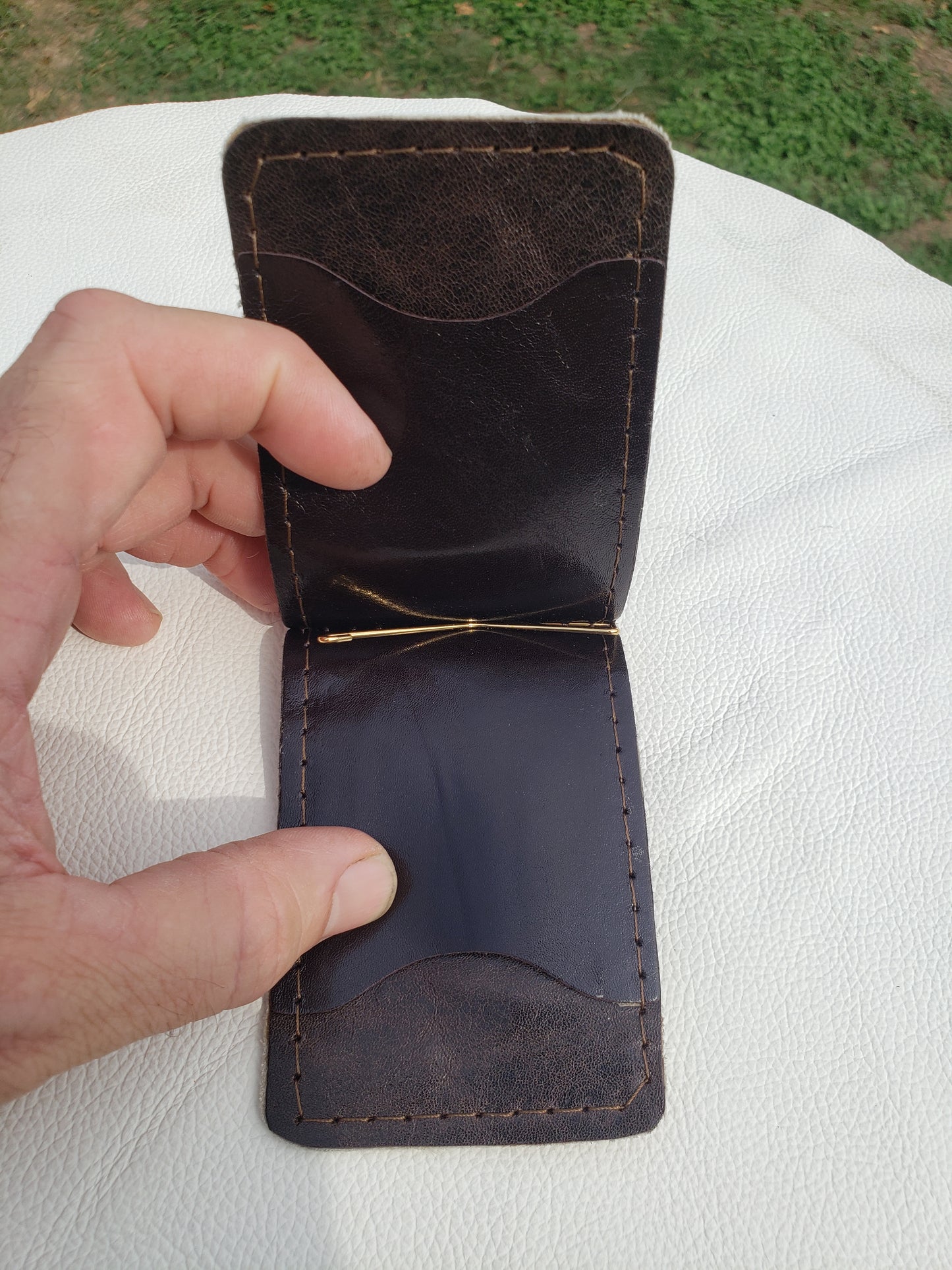 Cattle leather Pocket Wallet