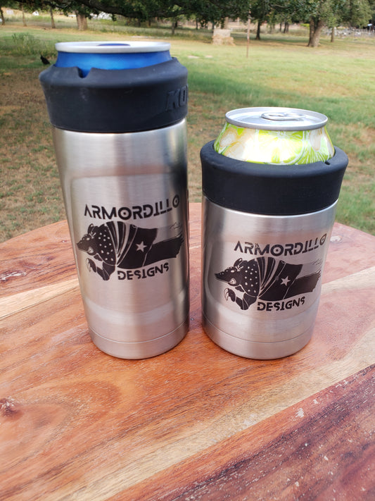 Stainless ARMORDILLOdesigns Koozie