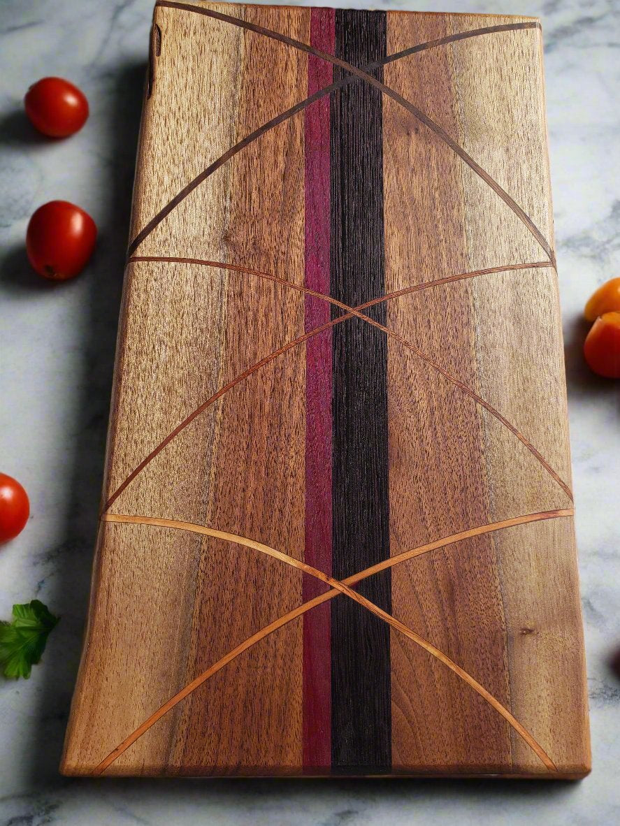 16.5 x 10 inch Live Edge Charcuterie Board