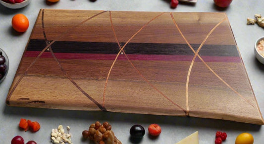 16.5 x 10 inch Live Edge Charcuterie Board