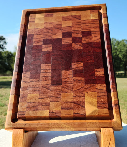 13.75 x9.75 x 1.75 inch End Grain Cutting Board